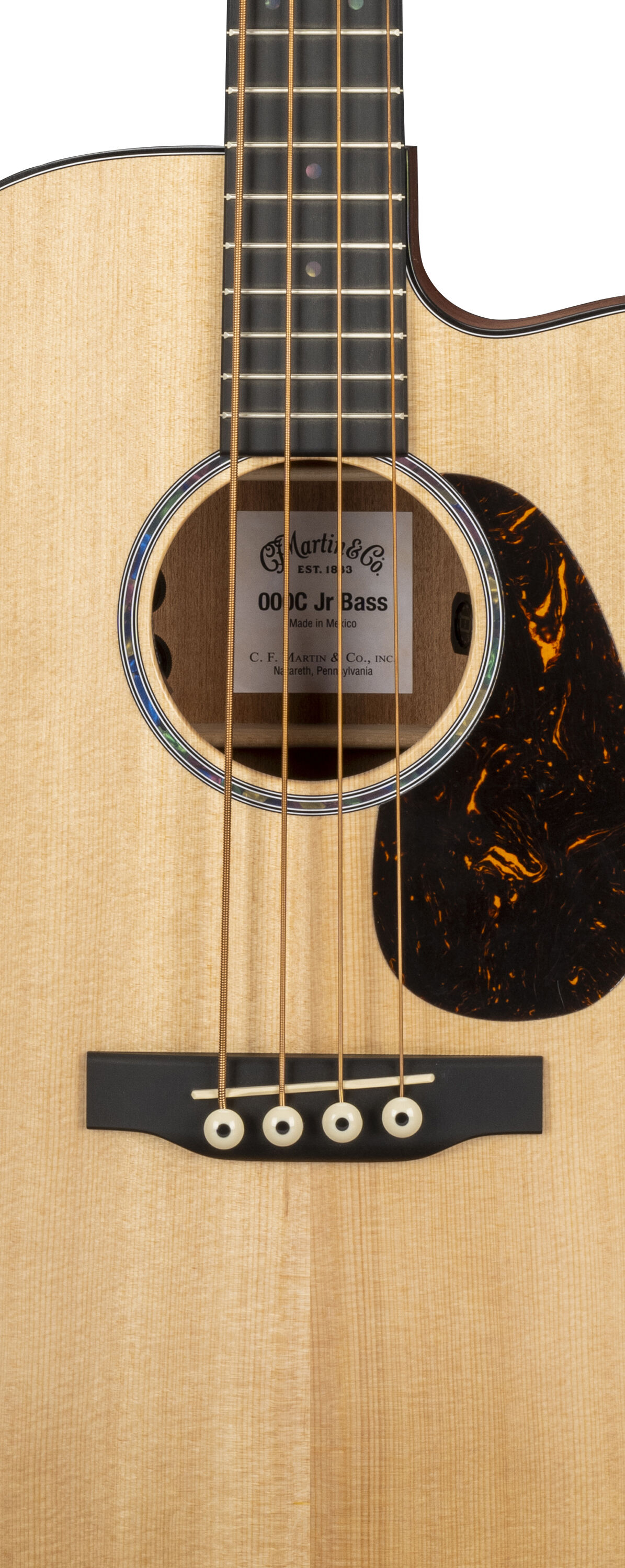 Martin 000C Jr E Acoustic-Electric Bass Guitar | Martin Guitar