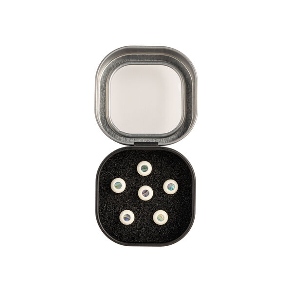 LUXE BY MARTIN® Bridge Pins (Bone with Pearl) image number 1