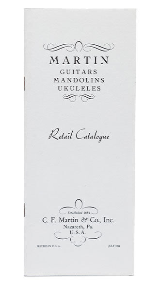 CF Martin 1935 Catalog Reprint