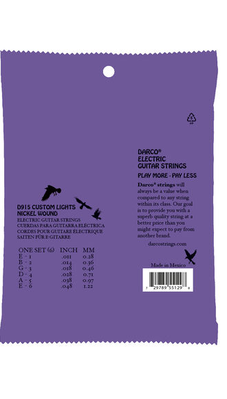 Darco® Electric Guitar Strings