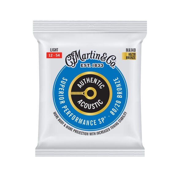 Authentic Acoustic SP&reg; Guitar Strings 80/20 Bronze image number 0