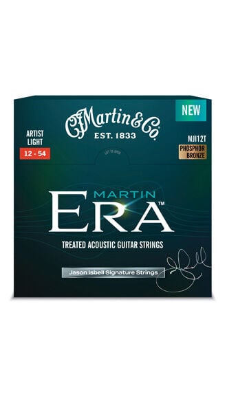 Martin Era Artist Light Jason Isbell Signature Acoustic Guitar Strings Martin Era™ Treated Acoustic Guitar Strings