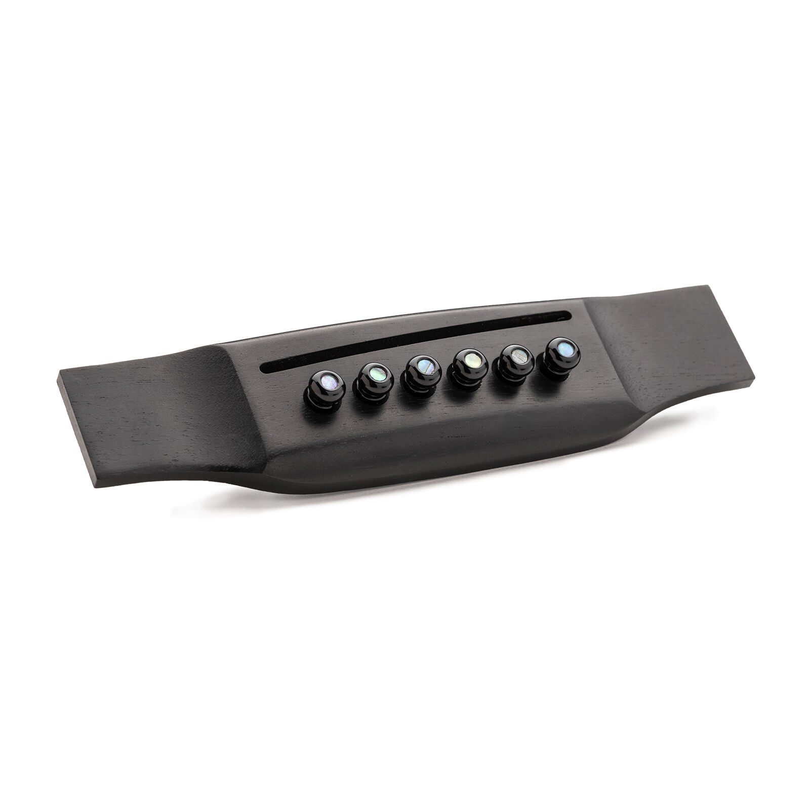 LUXE BY MARTIN® Bridge Pins (Gloss Black with Pearl) | Martin Guitar