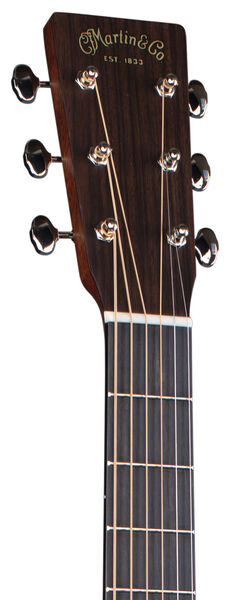 Headstock and Neck of Martin GPC-16E Rosewood Gloss Top Guitar image number 3