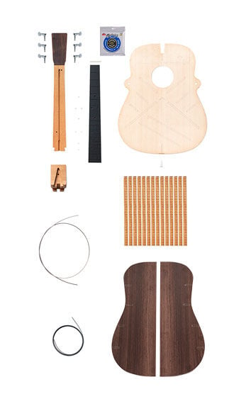 East Indian Rosewood- Dreadnought Kit