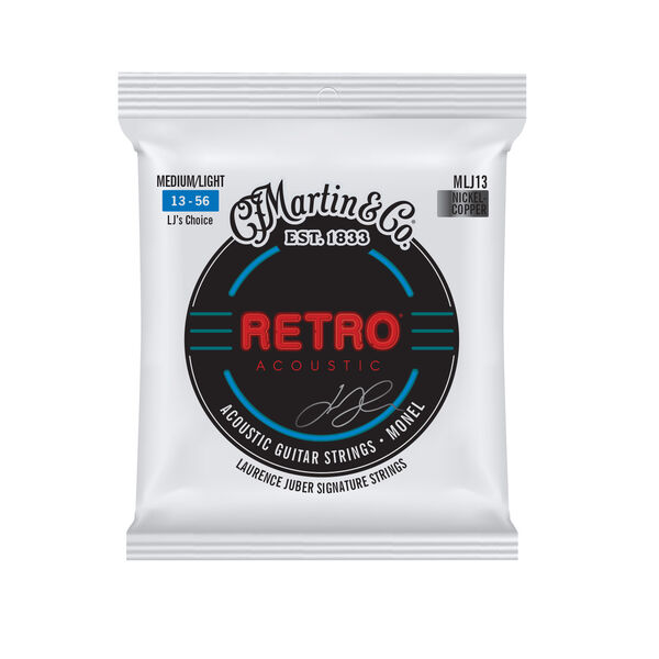 Martin Medium Light Retro Guitar Strings image number 0