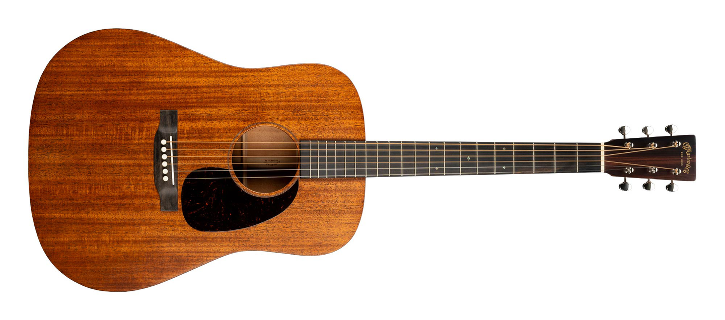 Front facing photo of the Martin D17 acoustic guitar.