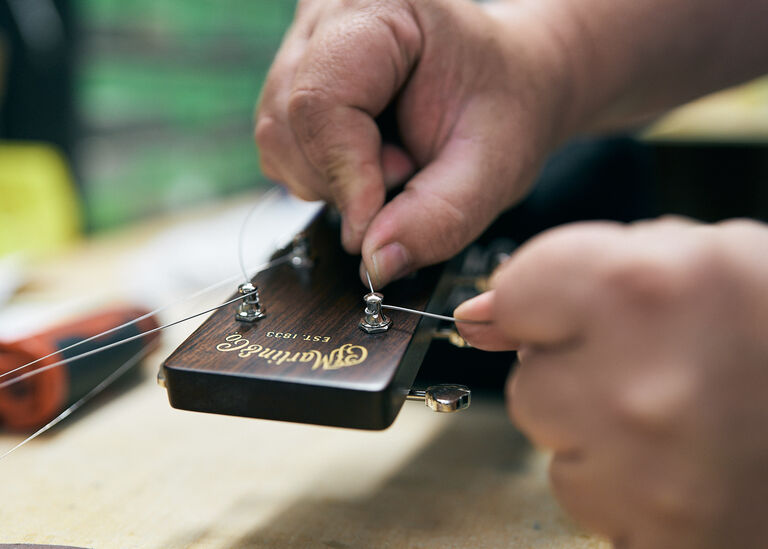 Stringing & Setup at the Martin Factory: A Step-by-Step Guide