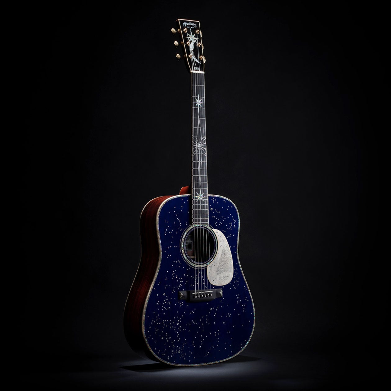Glam of the D 2.5 Millionth, featuring a striking blue top with stars
