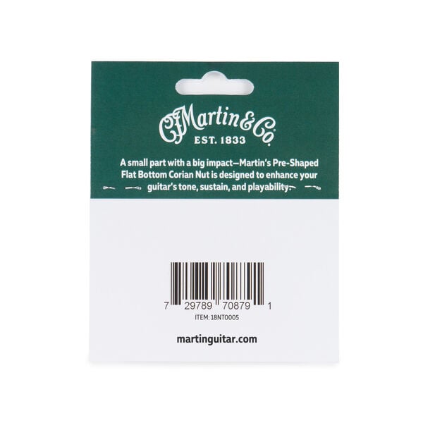 Martin Pre-Shaped Corian Nut &ndash; 4-Pack image number 1