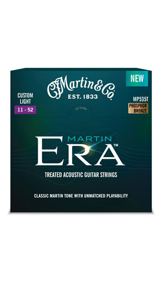 Martin Era&trade; Treated Acoustic Guitar Strings