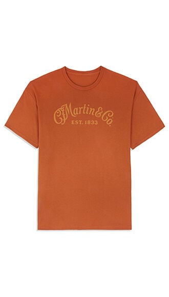 Martin Tone on Tone Burnt Orange T-shirt