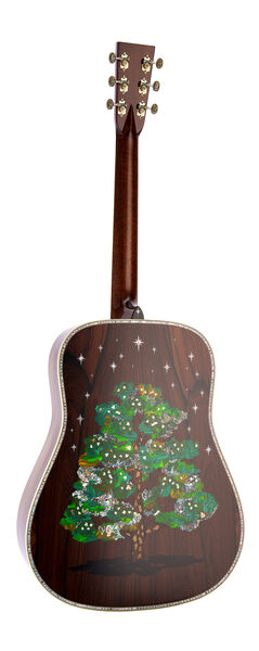Back of Martin D-300 Guitar image number 1
