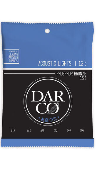 Darco&reg; Acoustic Guitar Strings Phosphor Bronze