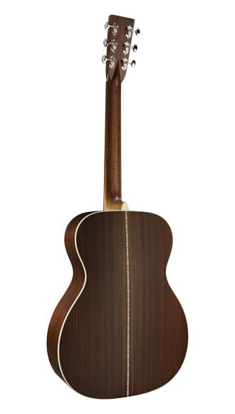 Back of Martin OM-28 Guitar
