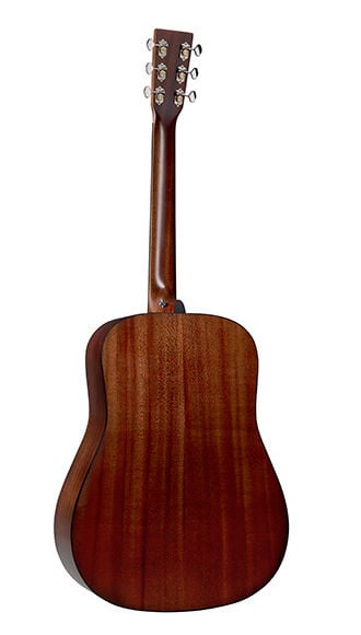 Back of Martin DE Retro Plus Mahogany Guitar