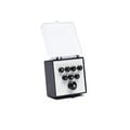 Martin Pearl Inlaid Bridge Pins & Endpins (Ebony) image number 1