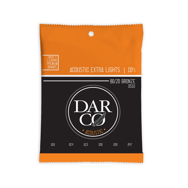 Darco&reg; Acoustic Guitar Strings 80/20 Bronze image number 0