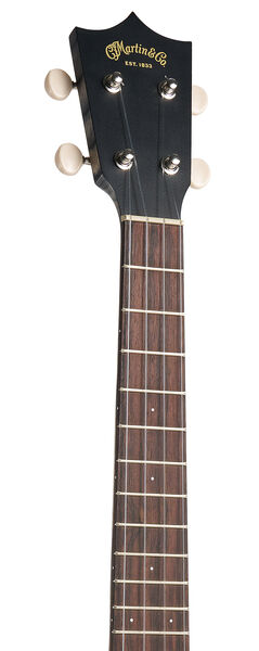 Headstock and Neck of Martin 0X Tenor Black Smoke Ukulele image number 3