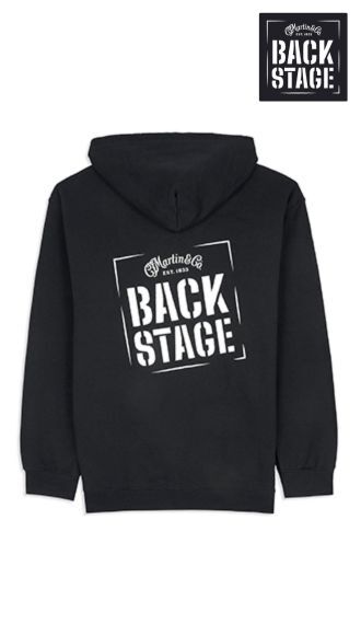 Martin Backstage Logo Full Zip Hoodie