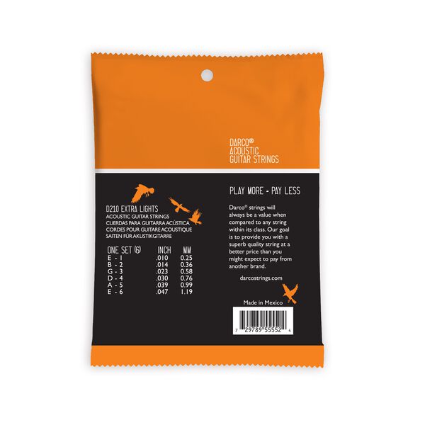 Darco&reg; Acoustic Guitar Strings Phosphor Bronze image number 1