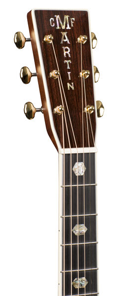 Headstock and Neck of Martin J-40 Guitar image number 2