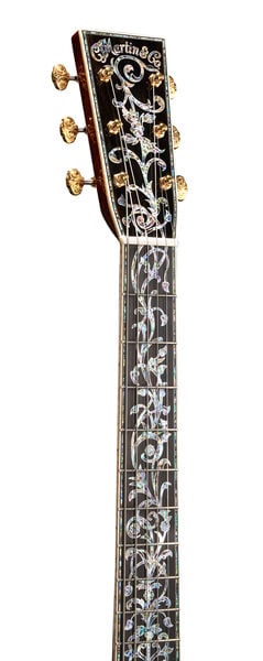 Headstock and Neck of Martin D-50 CFM IV 50th Anniversary Guitar image number 3