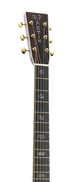 Headstock and Neck of Martin D-41 Gloss 1935 Sunburst Guitar image number 3