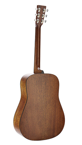 Back of Martin D-18 Satin 1935 Sunburst Guitar