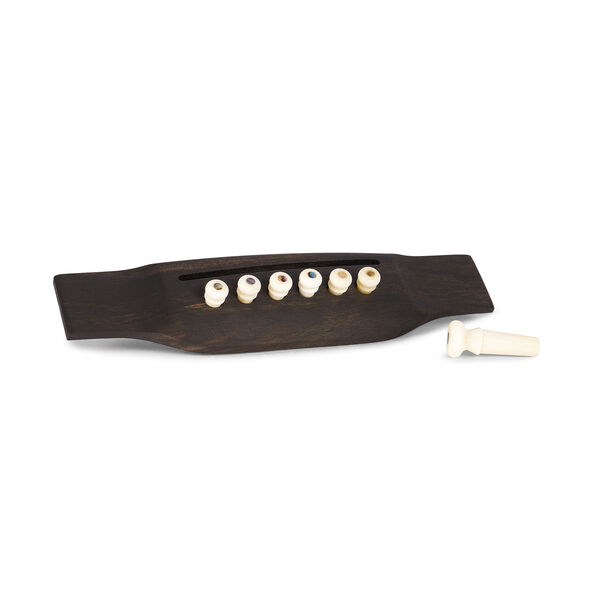 Martin Paua Inlay Bone Bridge Pins image number 3