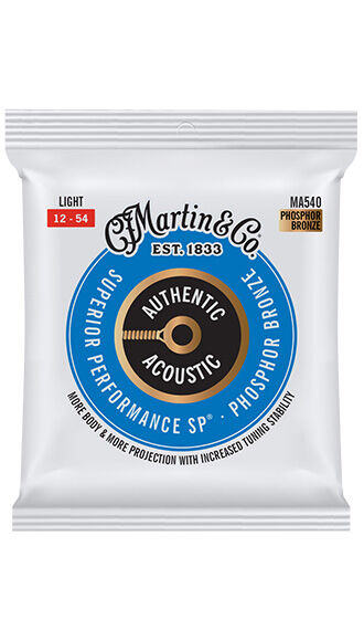 Authentic Acoustic SP&reg; Guitar Strings Phosphor Bronze