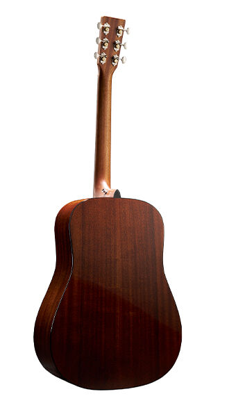 Back of Martin D-12E Retro Guitar