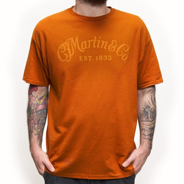 Martin Tone on Tone Burnt Orange T-shirt image number 0