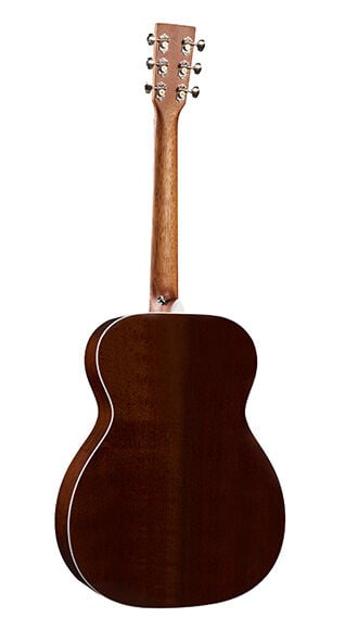 Back of Martin 000-13E Retro Walnut Guitar