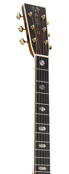 Headstock and Neck of Martin J-40 Guitar image number 3