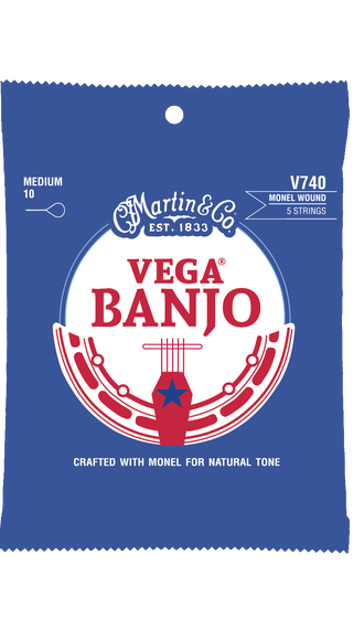 Vega&reg; Banjo Strings Monel