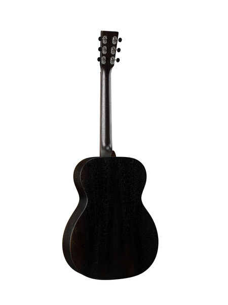 Back of Martin 000-17E Black Smoke Guitar image number 1