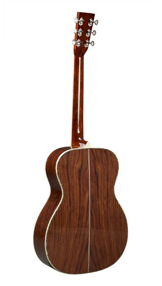Back of Martin OM-45 John Mayer 20th Anniversary Guitar