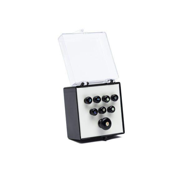 Martin Pearl Inlaid Bridge Pins & Endpins (Black) image number 0