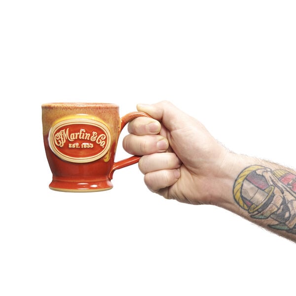 Martin Burnt Orange Bistro Mug image number 1