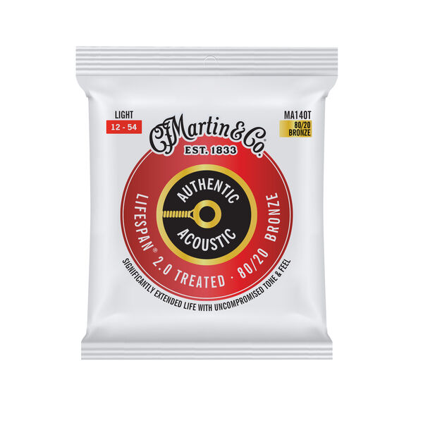 Front of Martin Lifespan MA140T Guitar Strings image number 0