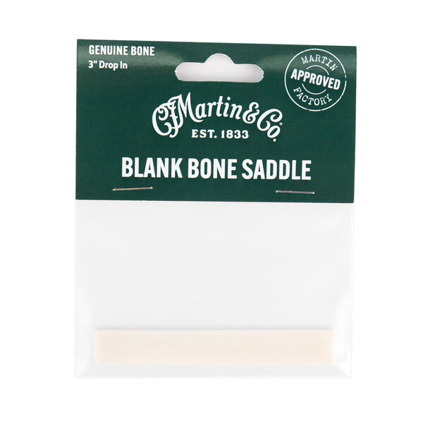Martin Blank Bone Saddle image number 0
