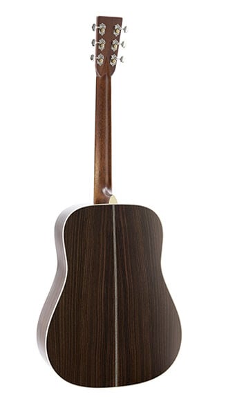 Back of HD-28 Gloss 1933 Ambertone Guitar