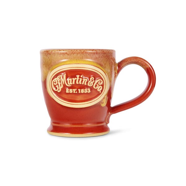 Martin Burnt Orange Bistro Mug image number 0