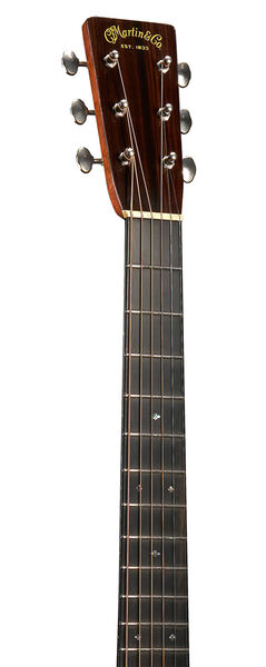 Headstock and Neck of Martin Custom Shop D-28 1937 Madagascar Rosewood Guitar image number 3