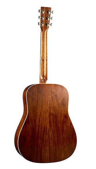 Back of Martin DE Retro Plus Granadillo Guitar