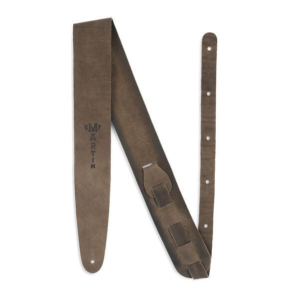 Martin Grayburst Reversible Roughout Leather Strap image number 1