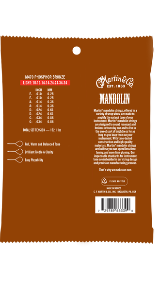 Mandolin Strings Phosphor Bronze