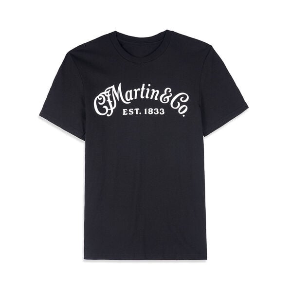 Martin Black Logo T-Shirt image number 1