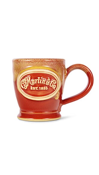 Martin Burnt Orange Bistro Mug
